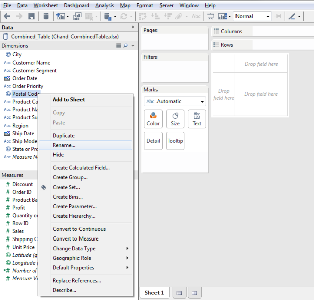 Tableau - Data manipulation - Learn Tableau Public